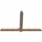 Ekena Millwork Eugene Smooth Timber Gable Bracket, Douglas Fir, 84"W x 53"H x 3 1/2"D x 5 1/2"F, 15/12 Pitch GBW084X53X0406EUG00SDF - alternate 3